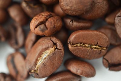 Full frame shot of coffee beans