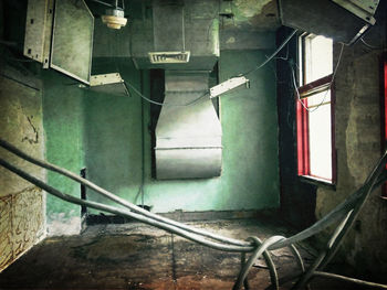 Interior of old building