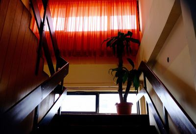 Close-up of staircase
