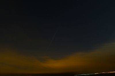 Scenic view of sky at sunset