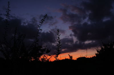 Low angle view of cloudy sky