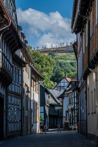 The ancient town goslar, niedersachsen, germany