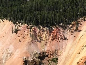 Scenic view of mountain range