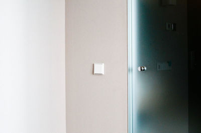 Full frame shot of closed door of building