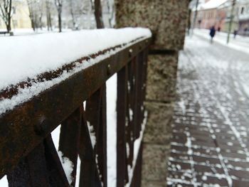 Close-up of snow
