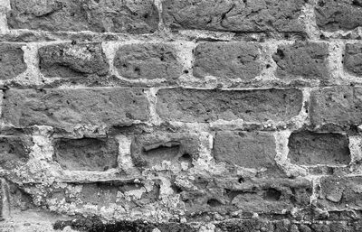 Full frame shot of brick wall