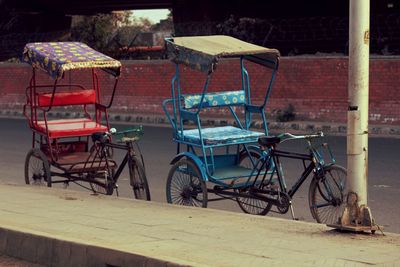 Bicycle parked