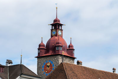 Town hall in lucerne, switzerland.