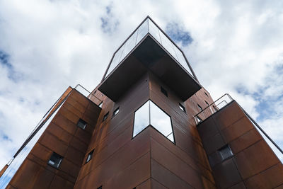 Low angle view of building against sky