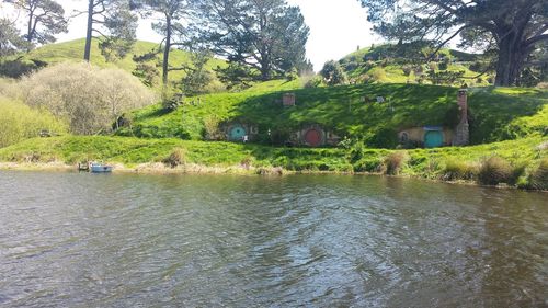 Scenic view of river