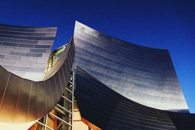 Low angle view of modern building