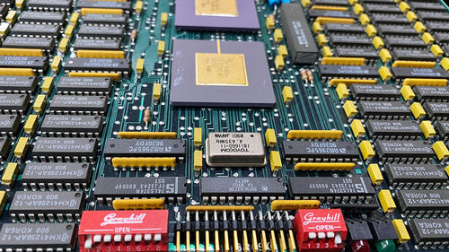 Full frame shot of computer keyboard