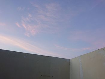 Low angle view of building against sky