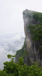 Scenic view of mountains