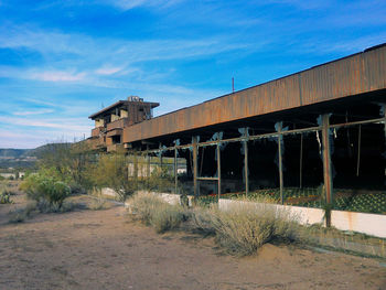 Built structure against sky