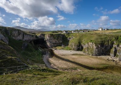 Panoramic view of landscape against sky