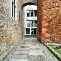 Entrance of old building