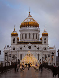 Low angle view of church