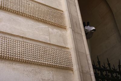 Low angle view of statue