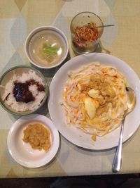 Close-up of food in plate