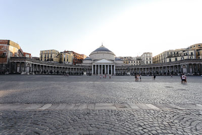 San francesco di paola at piazza del plebiscito against sky