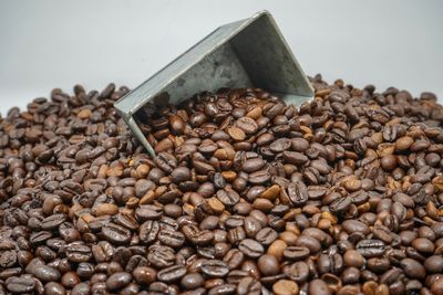 Close-up of coffee beans