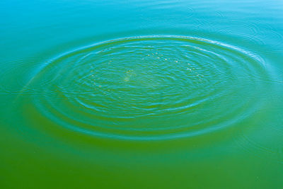 Full frame shot of rippled water in lake