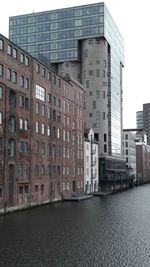 Buildings against sky in city