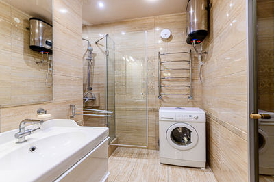 Interior of bathroom