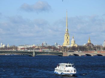 View of city at waterfront