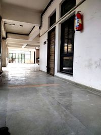 Corridor of building