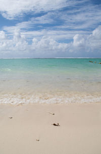 Blue paradise in mauritius