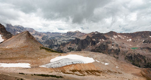 Grand teton mountain range 