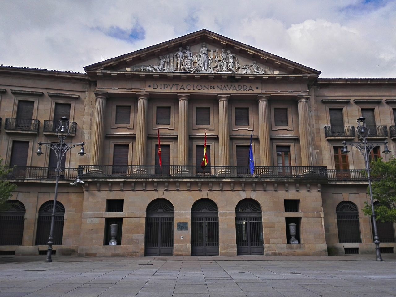 Pamplona, edificios públicos, Navarra, spain, Es