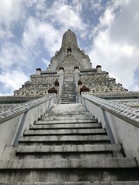 Low angle view of temple