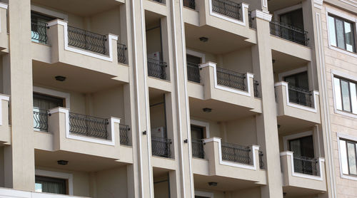 Full frame shot of residential building