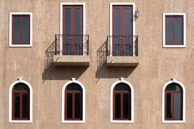 Full frame shot of residential building