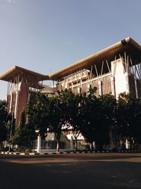 Built structure against clear sky