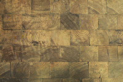 Full frame shot of textured wooden floor