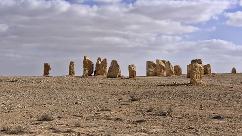 Old ruins against sky