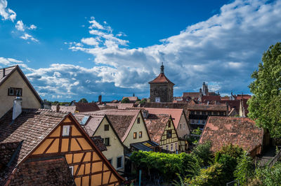 Rothenburg ob der taubern on the romantic road, germany