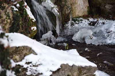 Rocks in stream