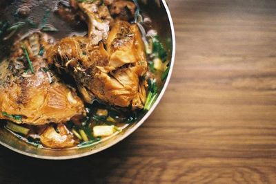 Close-up of food in bowl