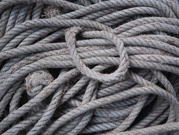 Full frame shot of ropes