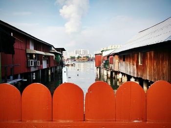 View of buildings against sky