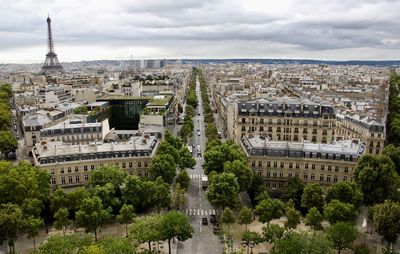 Aerial view of a city