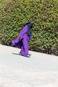 Woman with umbrella