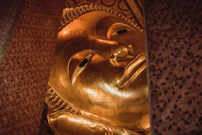 Statue of buddha in temple