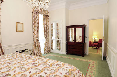 Scenic view of bedroom