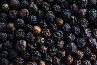 Full frame shot of roasted coffee beans